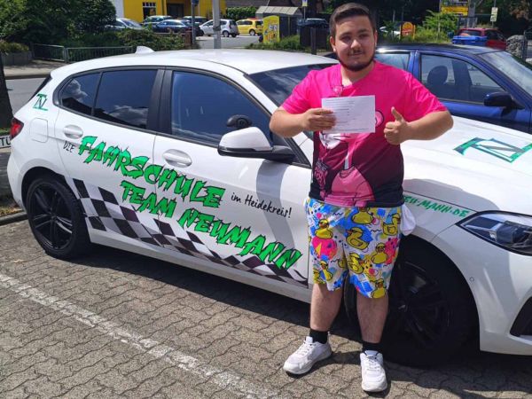 Führerscheinnewbies 2025 der Fahrschule Neumann in 29633 Munster